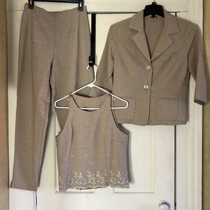 Vintage Splurge 3 piece women’s suit